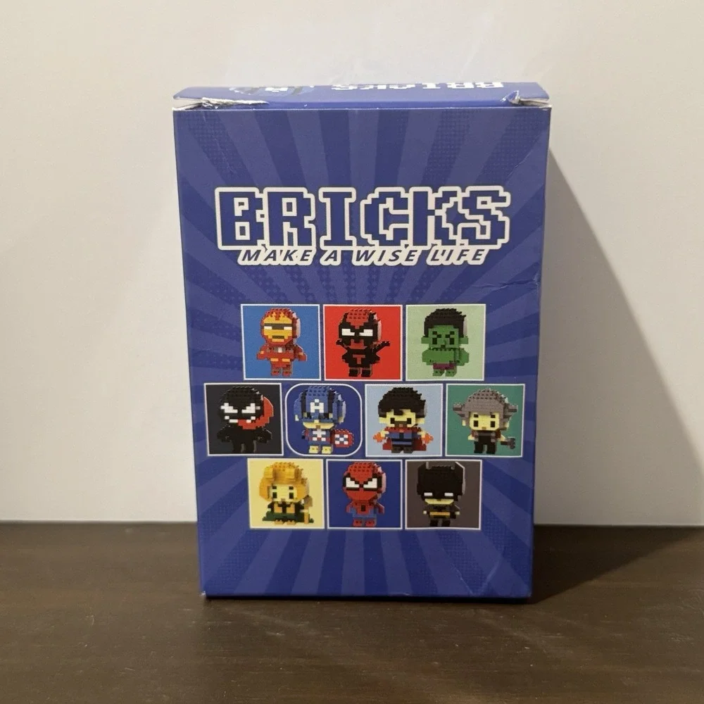 Captain America Bricks Building Set 219pcs Nano Blocks DMXC F3025‎ New